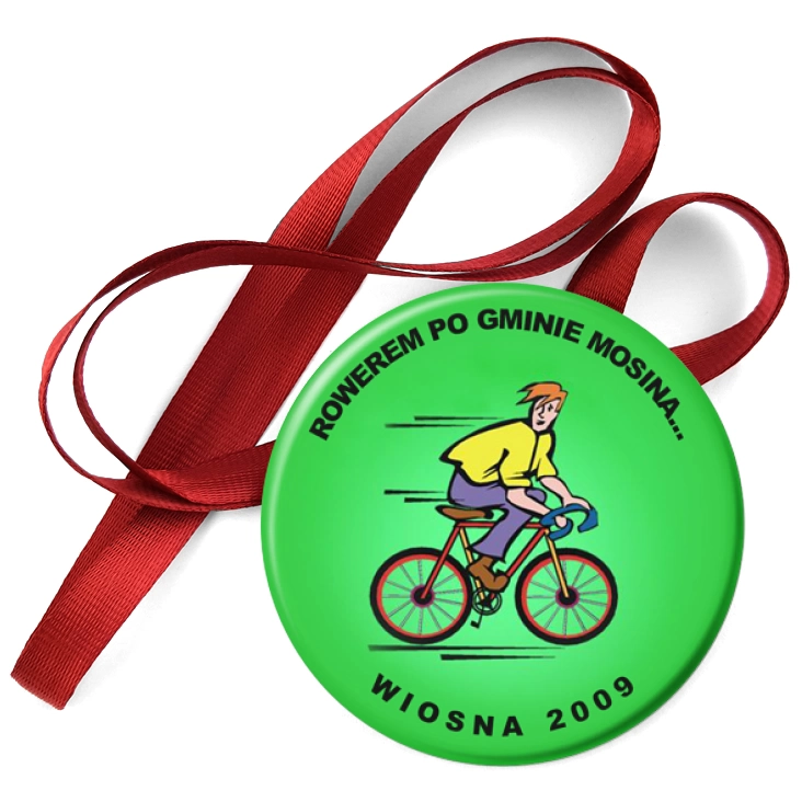 przypinka medal Razem po gminie Mosina...
