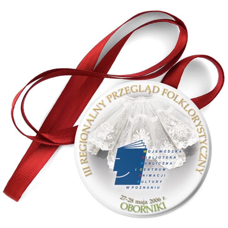 przypinka medal Regionalny Przegląd Folklorystyczny