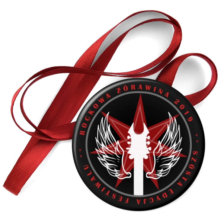 przypinka medal Rockowa Żórawina