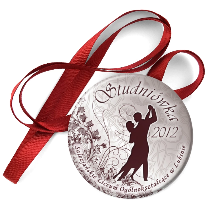 przypinka medal Salezjańskie LO w Lubinie