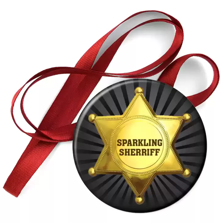 przypinka medal Sparkling Sherriff