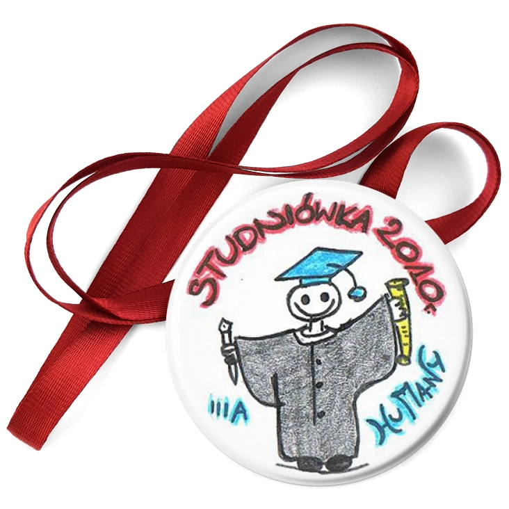 przypinka medal Studniówka 2010