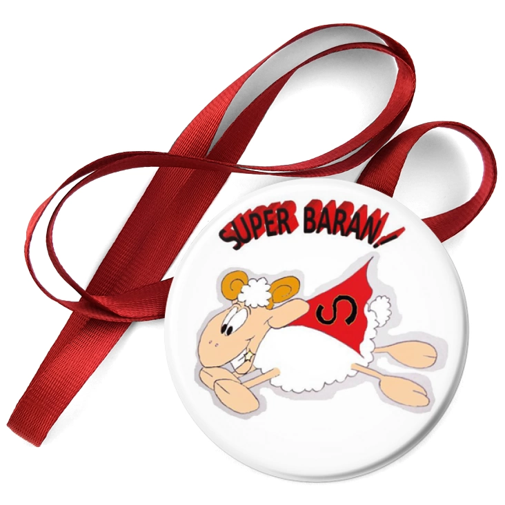 przypinka medal Super Baran
