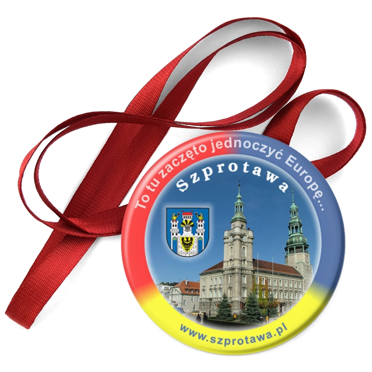 przypinka medal Szprotawa