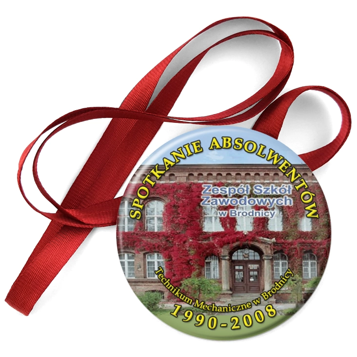 przypinka medal Technikum Mechaniczne w Brodnicy