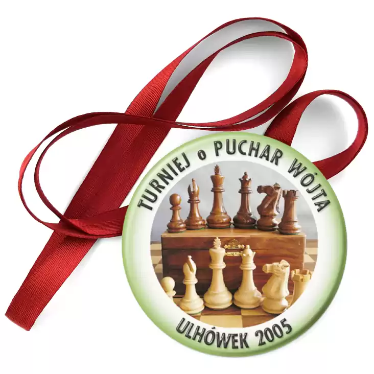 przypinka medal Turniej o puchar wójta - Ulhówek 2005