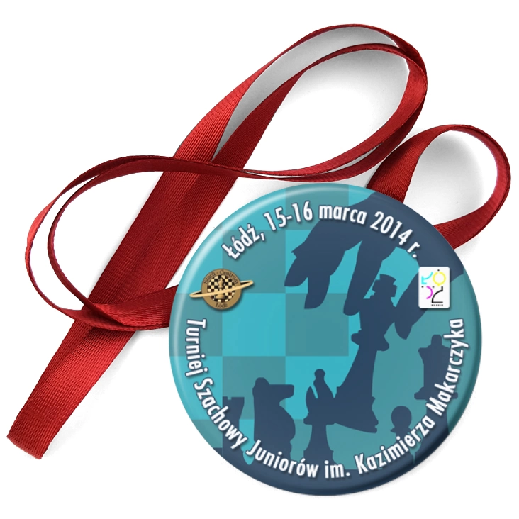 przypinka medal Turniej Szachowy im. Kazimierza Makarczyka