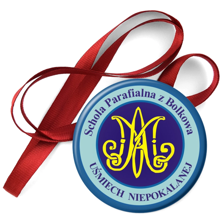 przypinka medal Uśmiech Niepokalanej