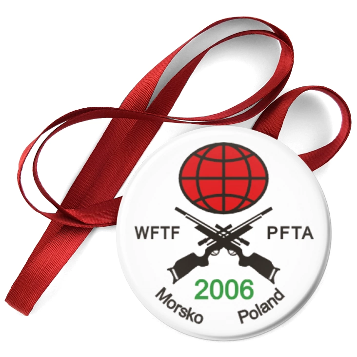 przypinka medal WFTF PFTA Morsko