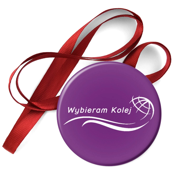 przypinka medal Wybieram kolej A