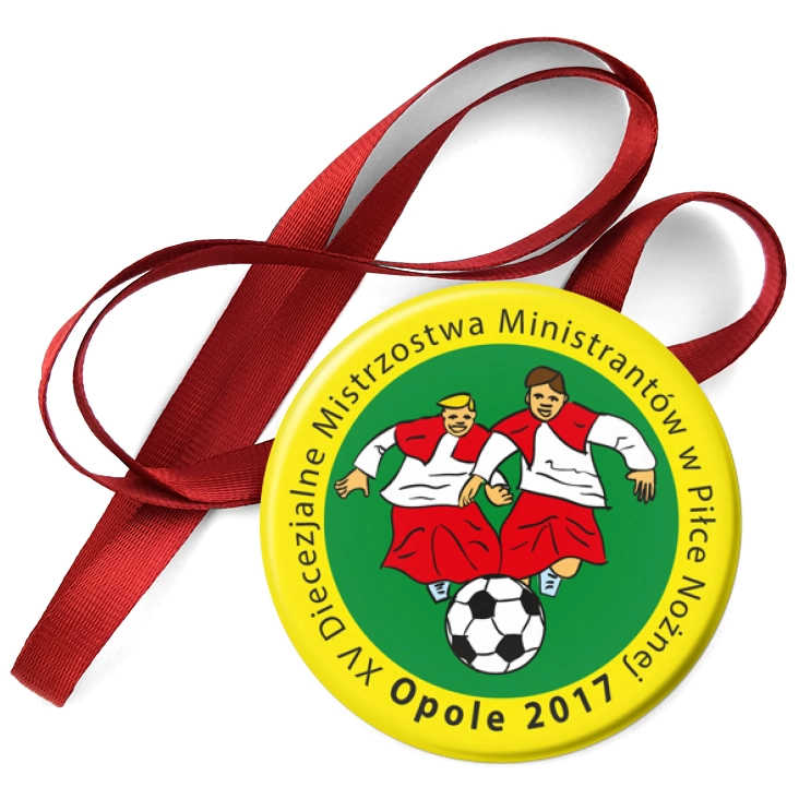 przypinka medal XV Diecezjalne Mistrzostwa Ministrantów