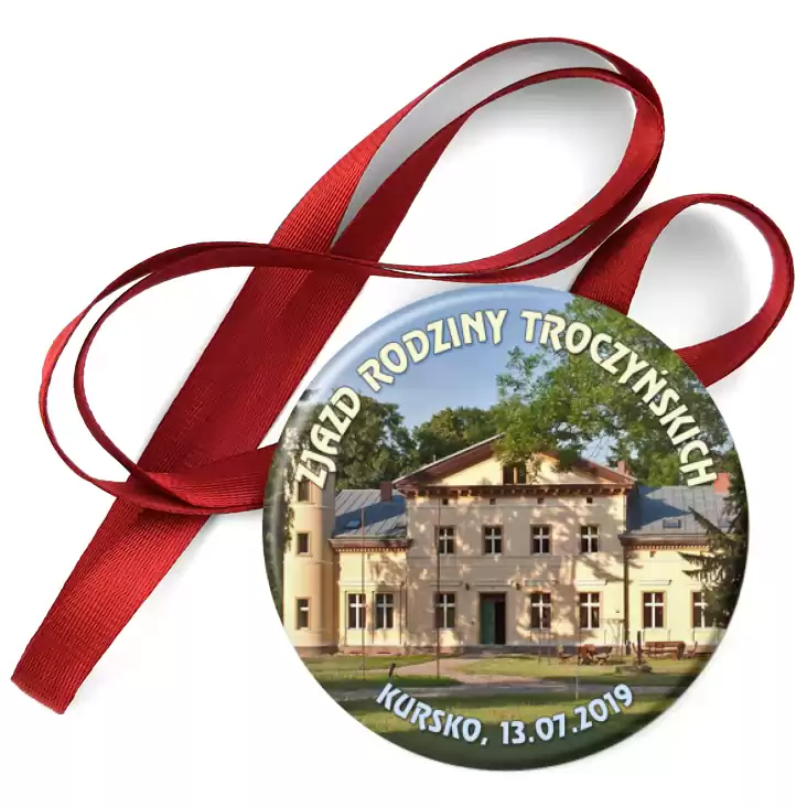 przypinka medal Zjazd Rodziny Troczyńskich