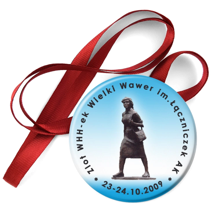przypinka medal Zlot WHH-ek Wielki Wawer im.Łączniczek AK
