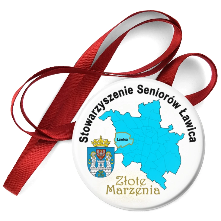 przypinka medal Złote Marzenia