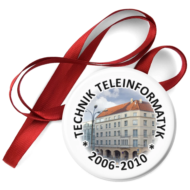 przypinka medal ZSK Technik Teleinformatyk