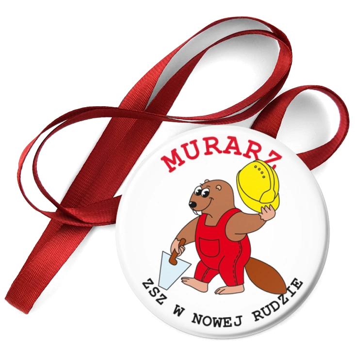 przypinka medal ZSZ w Nowej Rudzie