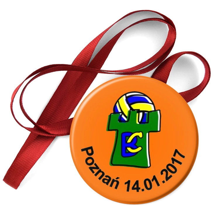 przypinka medal Baszta Poznań 2017