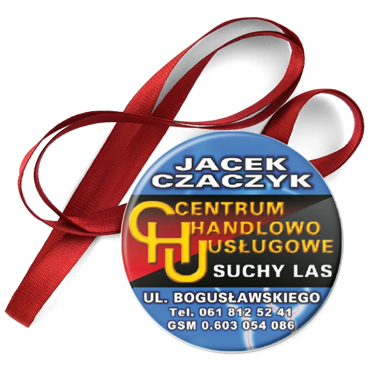 przypinka medal CHU Suchy Las