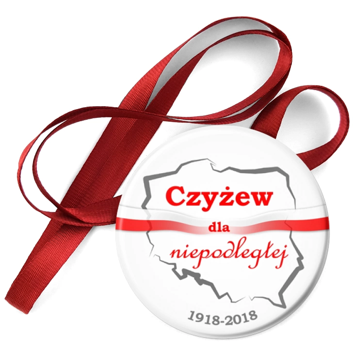 przypinka medal Czyżew