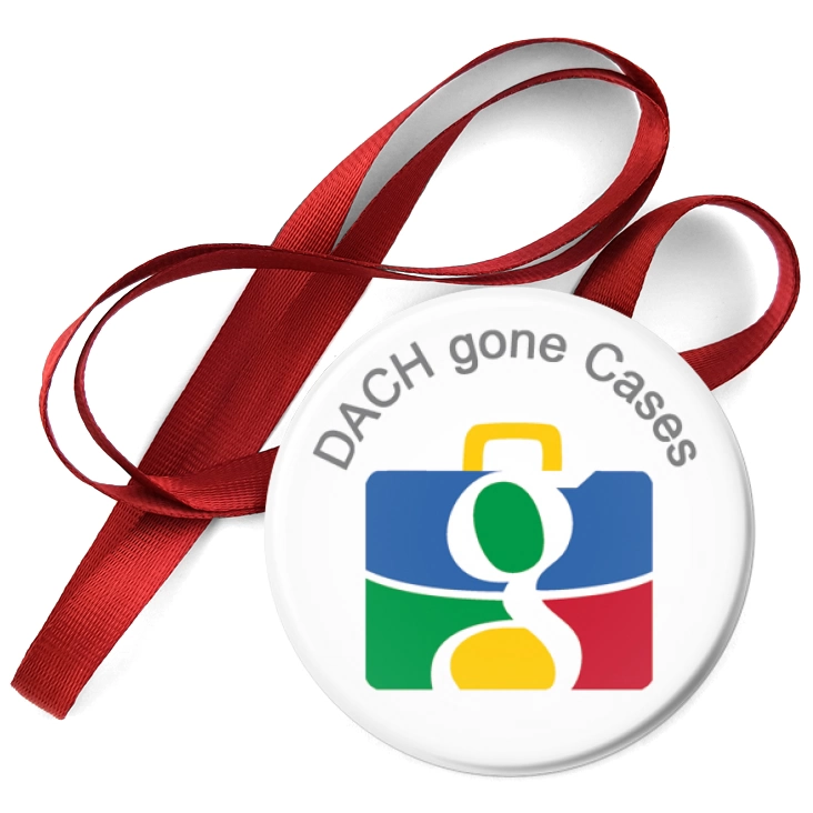 przypinka medal DACH gone Cases
