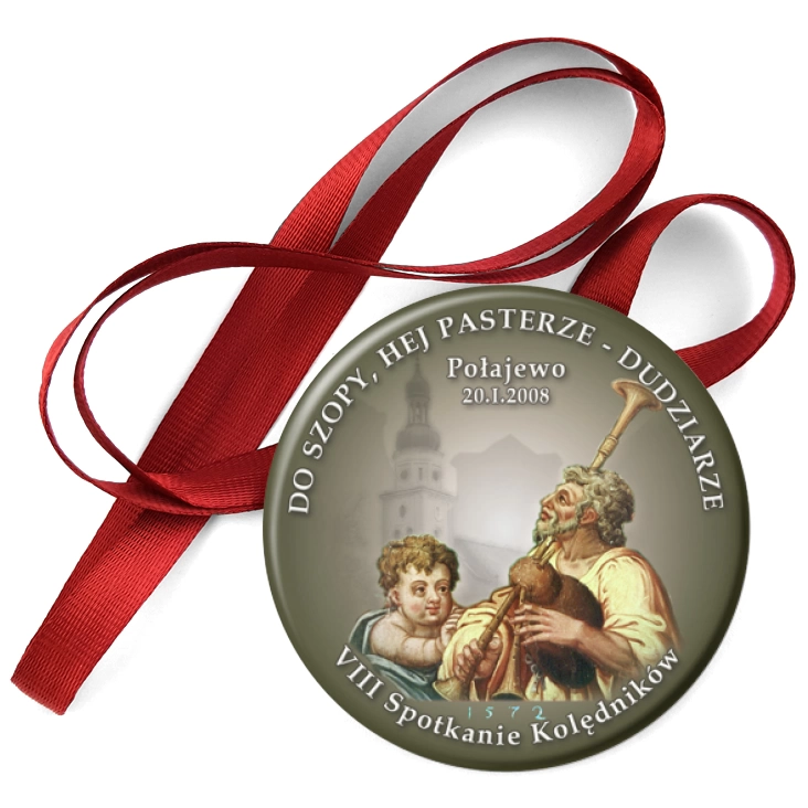 przypinka medal Dudziarze 2008