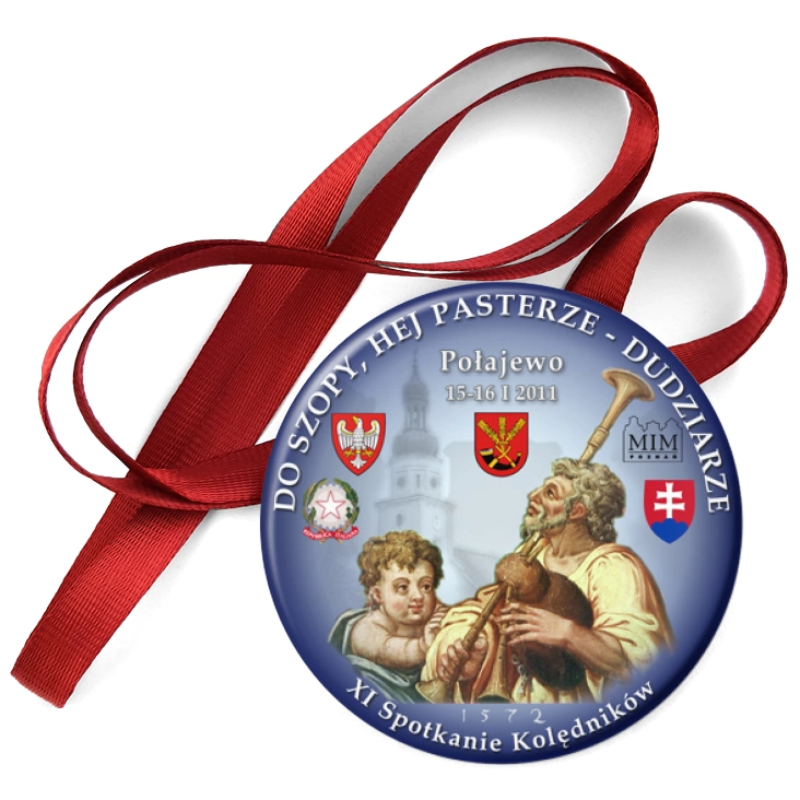 przypinka medal Dudziarze 2011