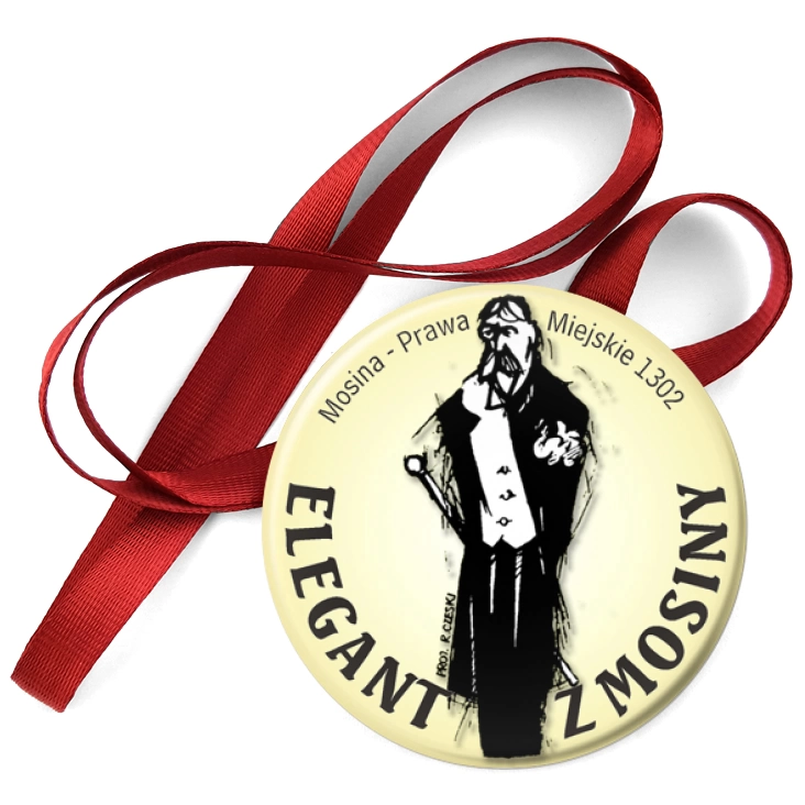 przypinka medal Elegant z Mosiny