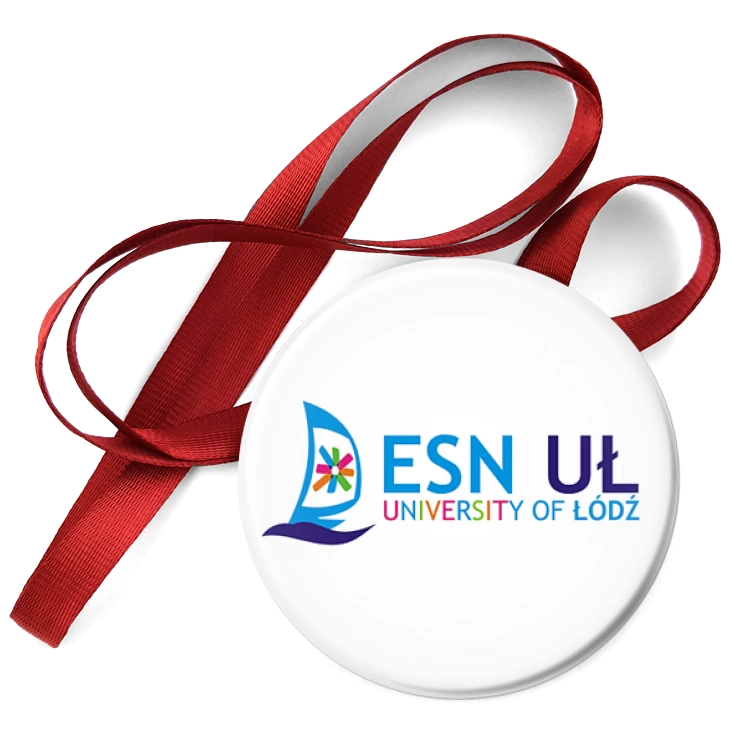 przypinka medal ESN UŁ