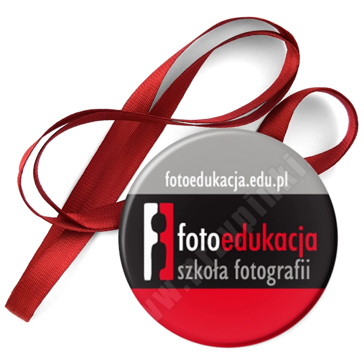 przypinka medal Foto edukacja