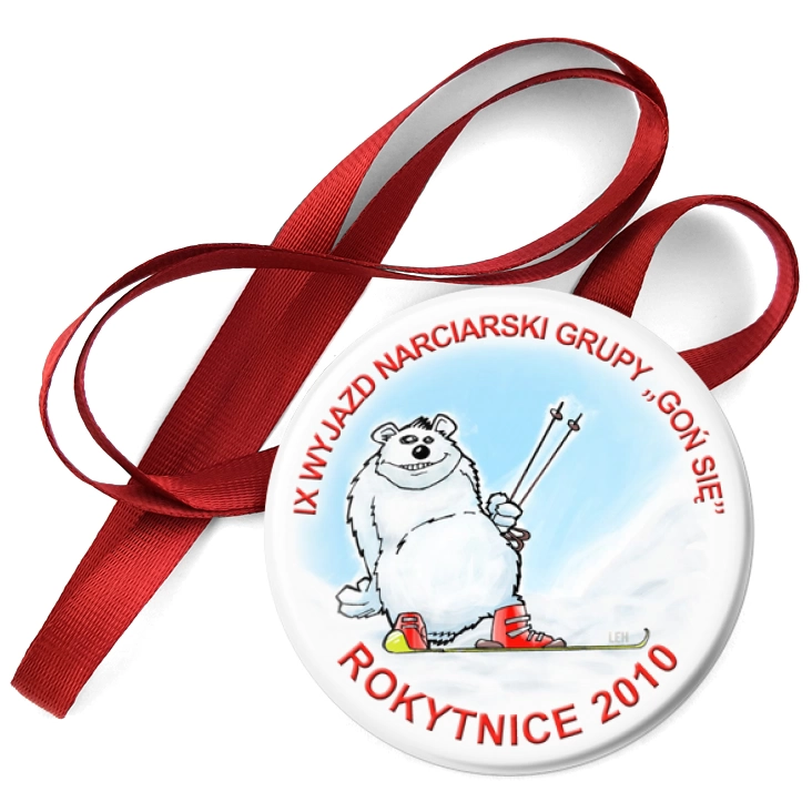 przypinka medal Goń się - Rokytnice 2010