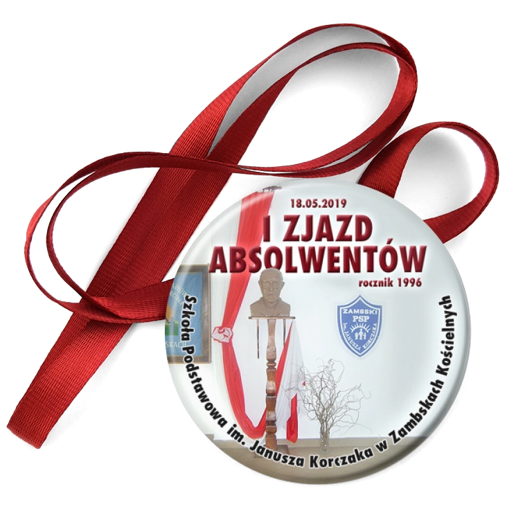 przypinka medal I Zjazd Absolwentów