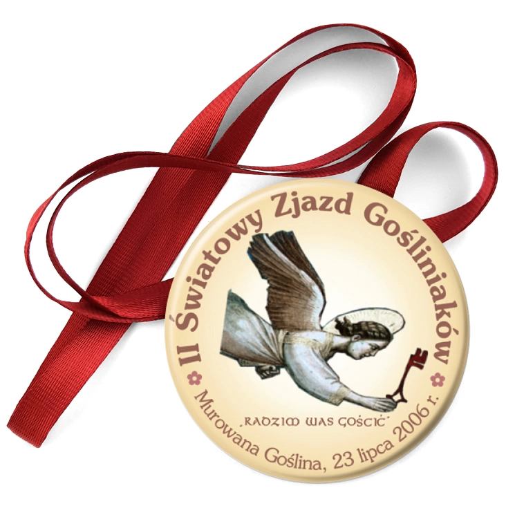przypinka medal II Światowy Zjazd Gośliniaków