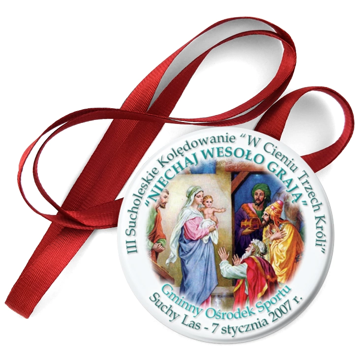 przypinka medal III Sucholeskie Kolędowanie
