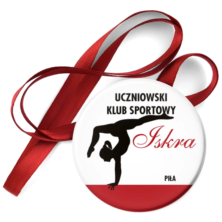 przypinka medal Iskra