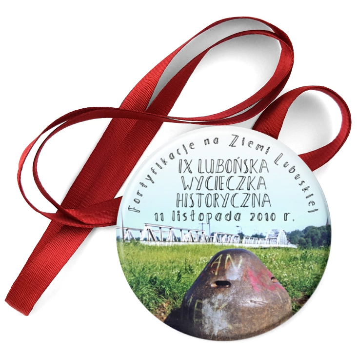 przypinka medal IX Lubońska Wycieczka Historyczna