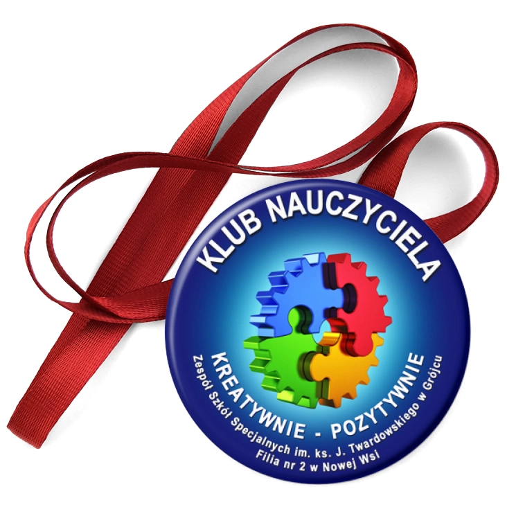 przypinka medal Klub Nauczyciela