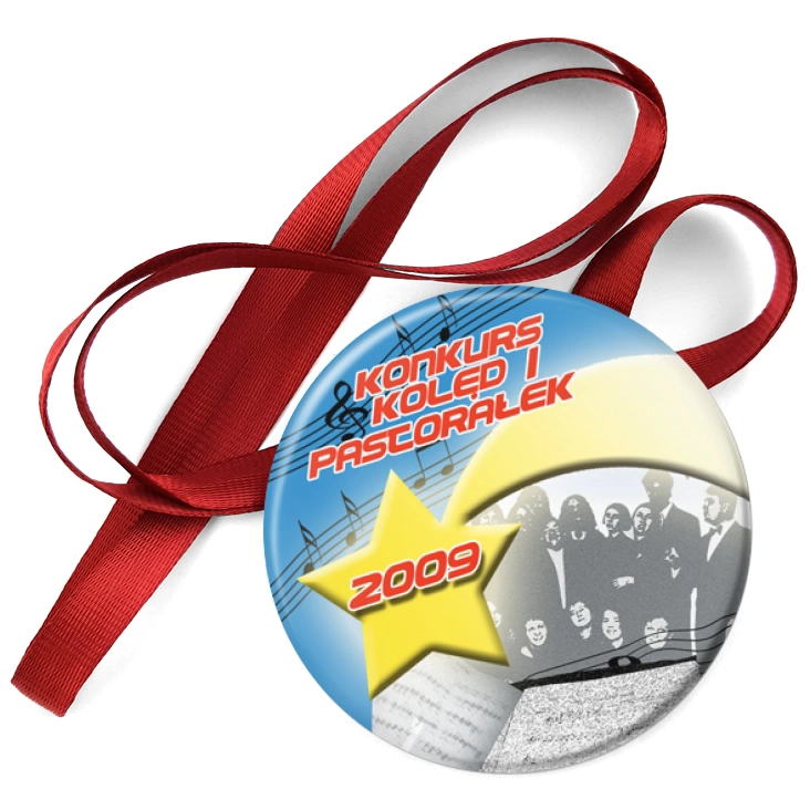 przypinka medal Konkurs Kolęd i Pastorałek