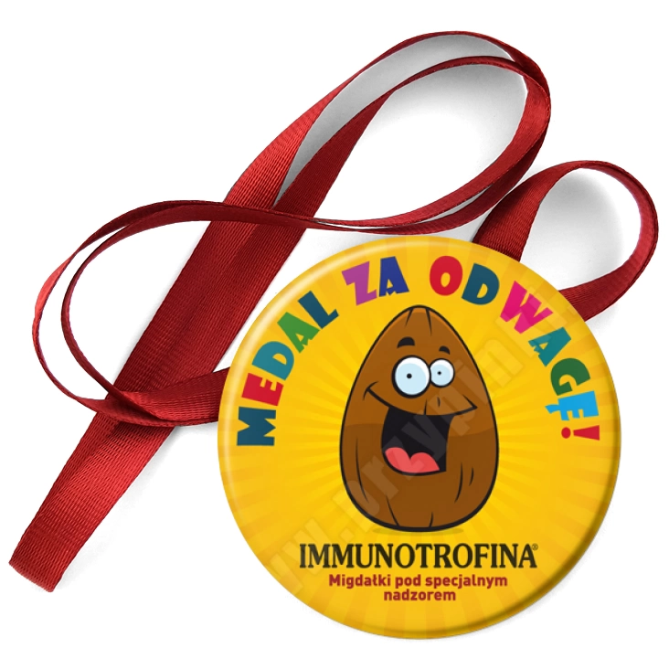 przypinka medal Medal za odwagę