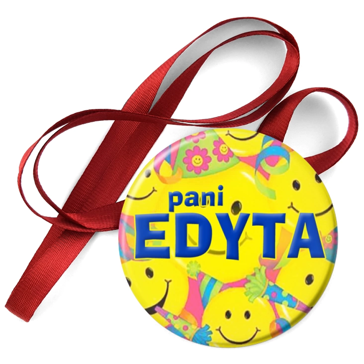 przypinka medal pani Edyta