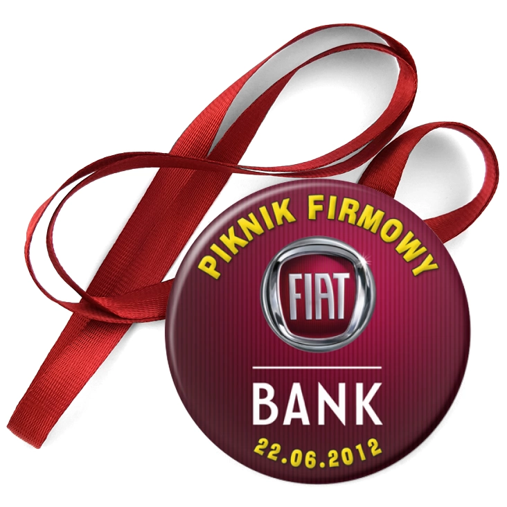 przypinka medal Piknik Firmowy Fiat