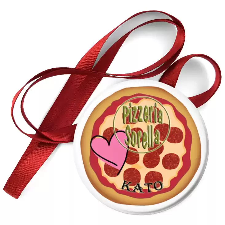przypinka medal Pizza Sorella