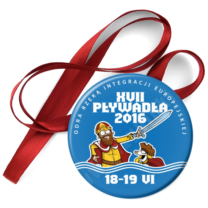 przypinka medal Pływadła 2016