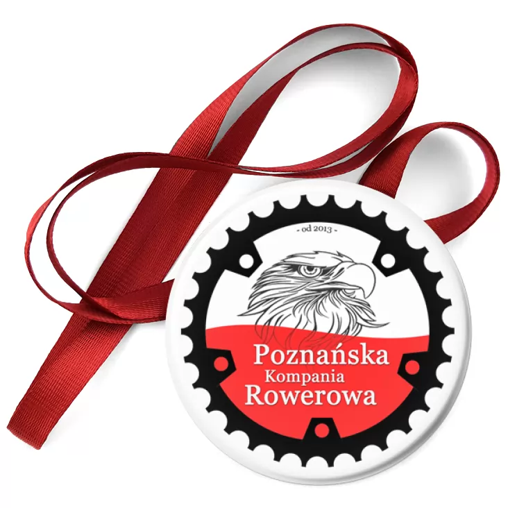 przypinka medal Poznańska Kompania Rowerowa
