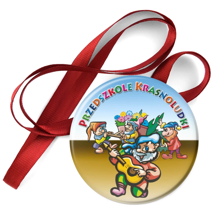 przypinka medal Przedszkole Krasnoludki