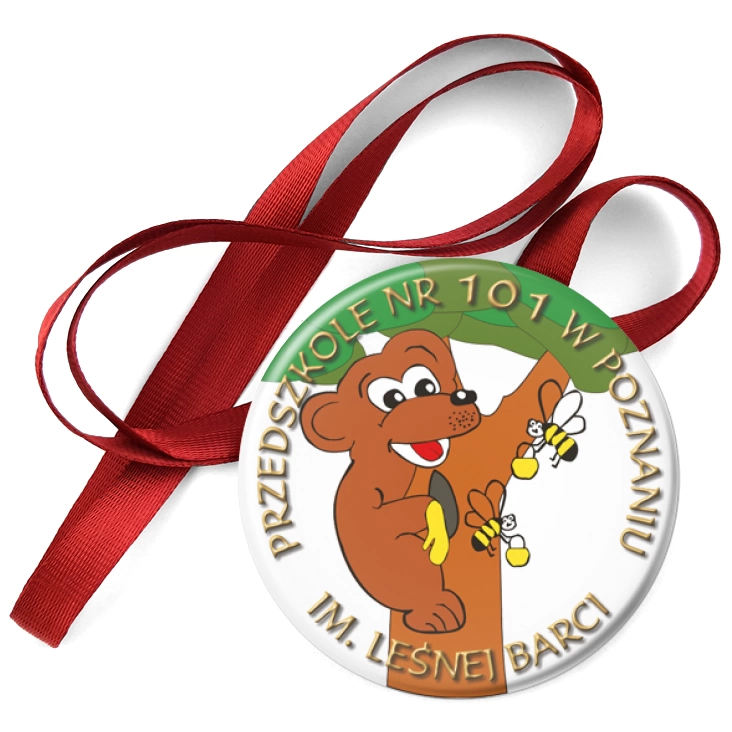 przypinka medal Przedszkole nr 101 w Poznaniu