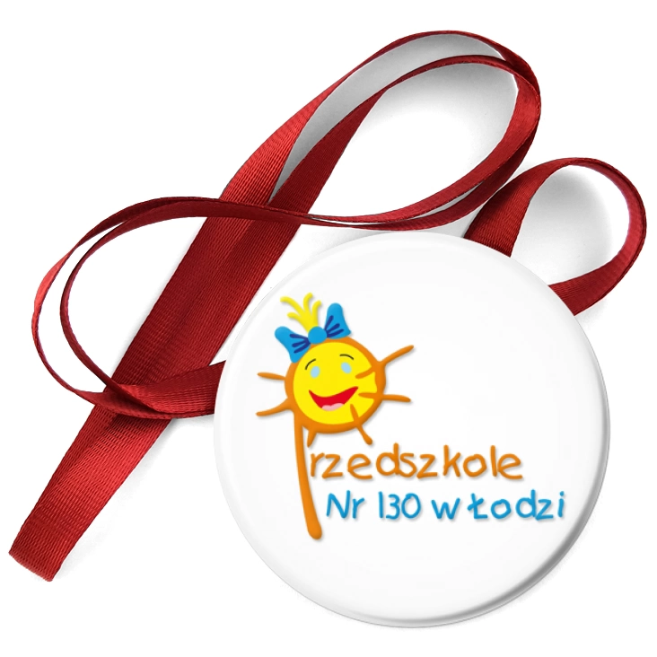 przypinka medal Przedszkole nr 130 w Łodzi