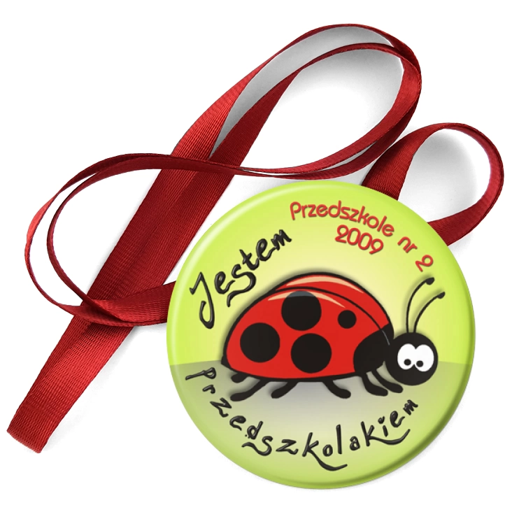 przypinka medal Przedszkole nr 2 w Krakowie