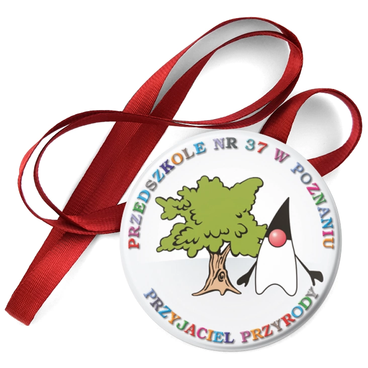 przypinka medal Przedszkole nr 37 w Poznaniu