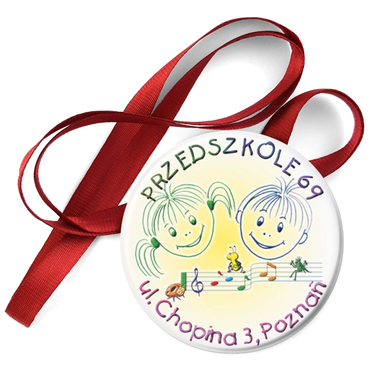 przypinka medal Przedszkole nr 69