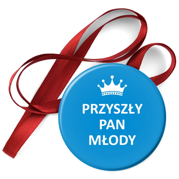 przypinka medal Przyszły Pan Młody